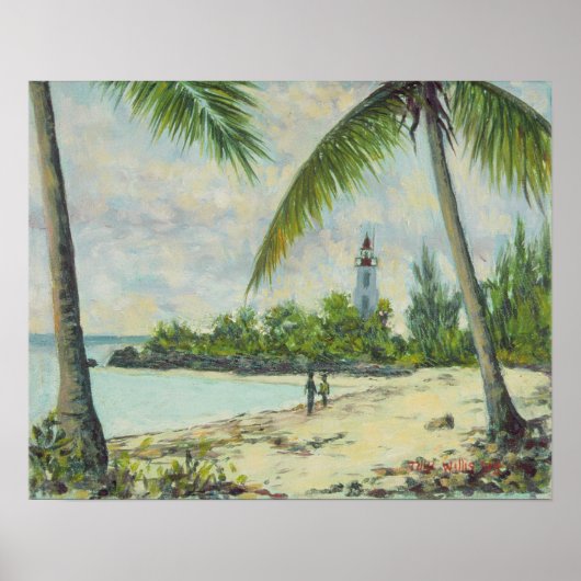 The Lighthouse Zanzibar 1995 Poster (Voorkant)