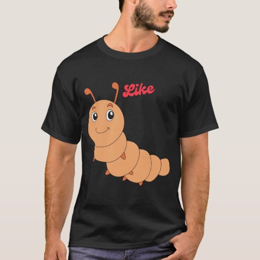 The Likes – Moderne Sociale Vibes T-Shirt (Voorkant)