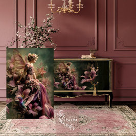 The Lily Fairy Tale Fantasy Portrait Floral Tissuepapier