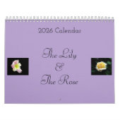 The Lily & the Rose Calendar Kalender (Hoes)