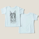 The Lion Art ontwerp en mode (Ontwerp Voorkant & Achterkant)
