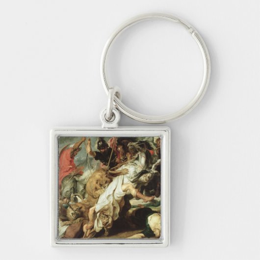 The Lion Hunt, 1621 Sleutelhanger (Voorkant)