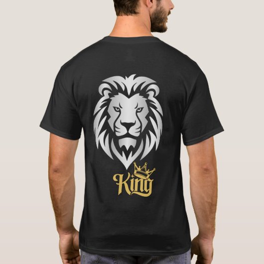 The lion is the king t-shirt (Achterkant)