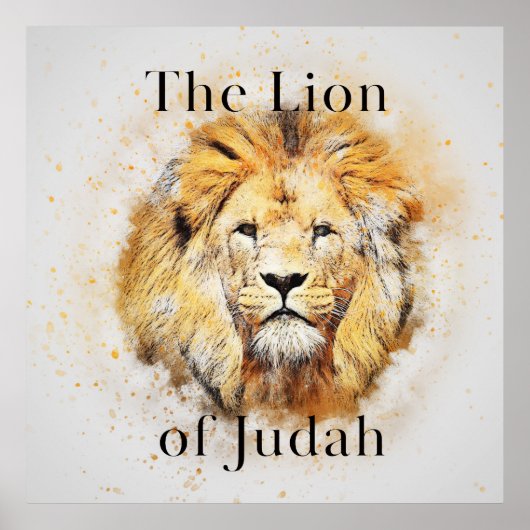 The Lion of Judah Poster (Voorkant)
