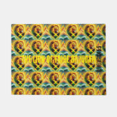 The lion of tribe of Judah T-Shirt Deurmat (Voorkant)