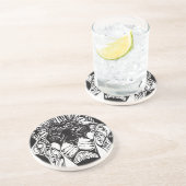 The Lion Zandsteen Onderzetter (Zijkant)