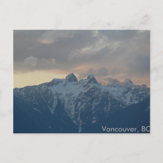 The Lions - Vancouver, BC Briefkaart (Voorkant)