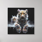 the liquid hunt canvas afdruk (Voorkant)