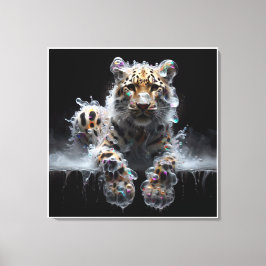 the liquid hunt canvas afdruk