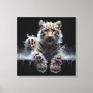 the liquid hunt canvas afdruk