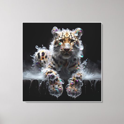 the liquid hunt canvas afdruk (Voorkant)