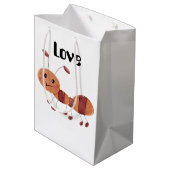 The Little Ant's Tiny Bag of Love. Medium Cadeauzakje (Achterkant Gekanteld)