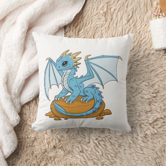 The Little Blue Dragon Kussen (Deken)