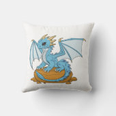 The Little Blue Dragon Kussen (Achterkant)
