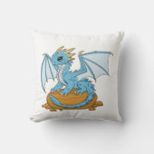 The Little Blue Dragon Kussen (Voorkant)