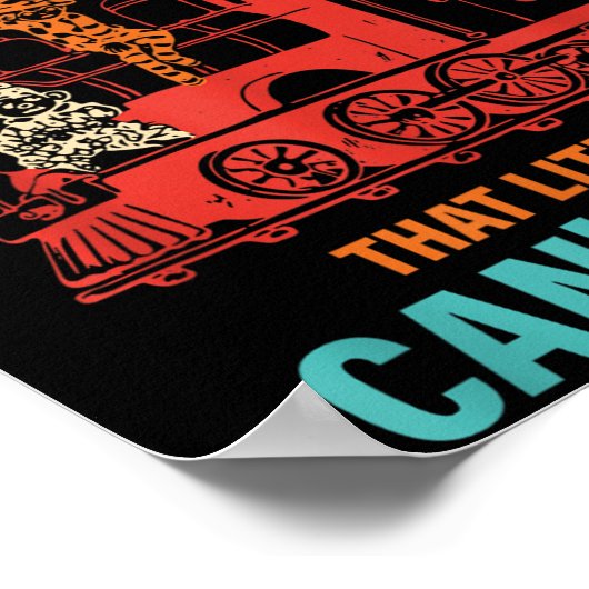 The Little Engine That Literally Can't Even Funny  Poster (Hoek)