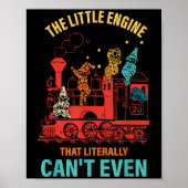 The Little Engine That Literally Can't Even Funny  Poster (Voorkant)