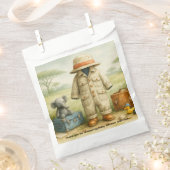 The Little Explorer | Safari Adventure Baby Shower Bedankzakje (Geknipt)