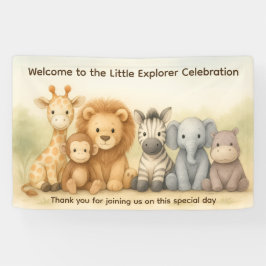The Little Explorer | Safari Friends Adventure Spandoek