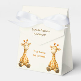The Little Explorer | Safari Friends Baby Shower Bedankdoosjes