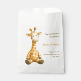 The Little Explorer | Safari Friends Baby Shower Bedankzakje