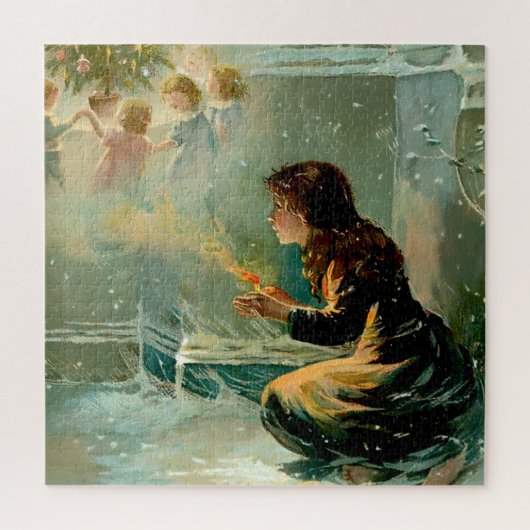 "The Little Match Girl" by E S Hardy Legpuzzel (Verticaal)