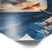 "The Little Match Girl" by Hans Christian Andersen Foto Afdruk (Hoek)