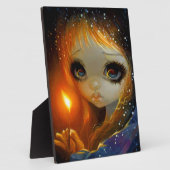 "The Little Match Girl" Plaque Fotoplaat (Zijkant)