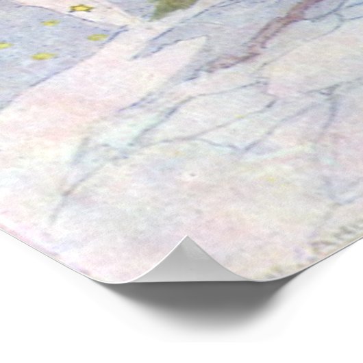 The Little Match Girl van Anne Anderson Poster (Hoek)