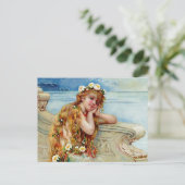 “The Little Mermaid” by E S Hardy Briefkaart (Staand voorkant)