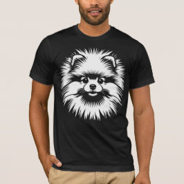 The Little MVP: Pomeranian Pop Art Jersey Style T-shirt