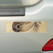 The Little Owl (door Albrecht Durer) Bumpersticker (Op auto)