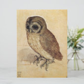 The Little Owl (door Albrecht Durer) Kaart (Staand voorkant)