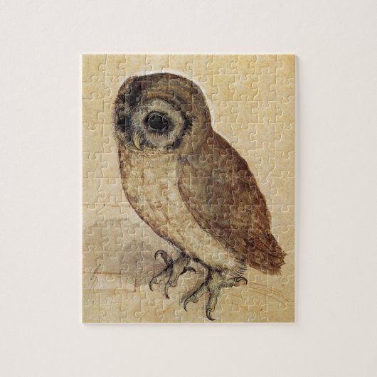 The Little Owl (door Albrecht Durer) Legpuzzel (Verticaal)