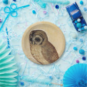 The Little Owl (door Albrecht Durer) Papieren Bordje (Feest)