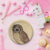 The Little Owl (door Albrecht Durer) Papieren Bordje (Feest)