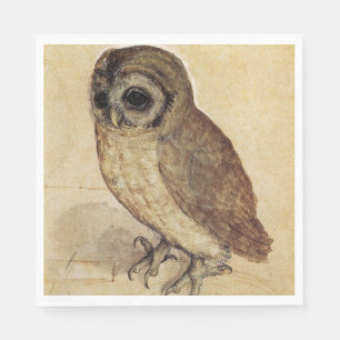 The Little Owl (door Albrecht Durer) Servet