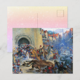 The Little Princess's Birthday Dragon  Briefkaart