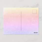 The Little Princess's Birthday Dragon  Briefkaart (Achterkant)