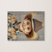 The Little Rancher’s First Rodeo Jigsaw Puzzle Legpuzzel (Horizontaal)