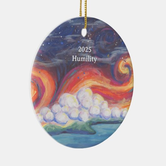 The Little Shot Humility Ceramic Ornament (Rechts)