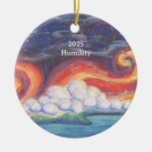 The Little Shot Humility Ceramic Ornament (Voorkant)