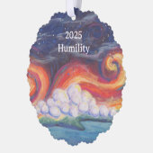 The Little Shot: Humility Paper Ornament Card (Links)