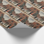 The Little Street by Johannes Vermeer Cadeaupapier (Hoek)