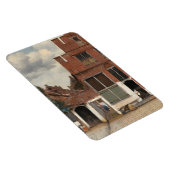 The Little Street by Johannes Vermeer Magneet (Rechterzijde)
