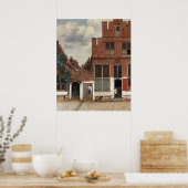 The Little Street by Johannes Vermeer Poster (Keuken)