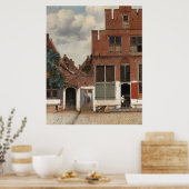 The Little Street by Johannes Vermeer Poster (Keuken)