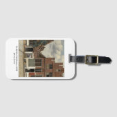 The Little Street Vermeer - Bagagelabels (Voorkant (horizontaal))
