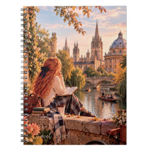 The Little Travel Girl Oxford Dromende Torens Notitieboek