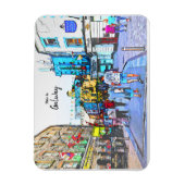 The Lively town of Galway-Ireland Magneet (Verticaal)